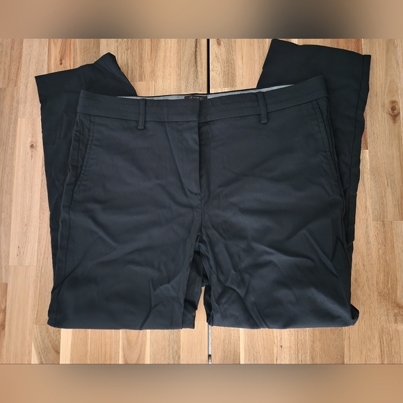 J. Jill Wearever Collection Pants Women's  Black Woven Trousers 12 petite NWT - Picture 3 of 12